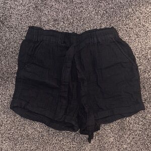 SO Black High Waist Women's Shorts